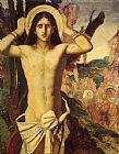 Gustave Moreau Canvas Paintings - Saint Sebastian